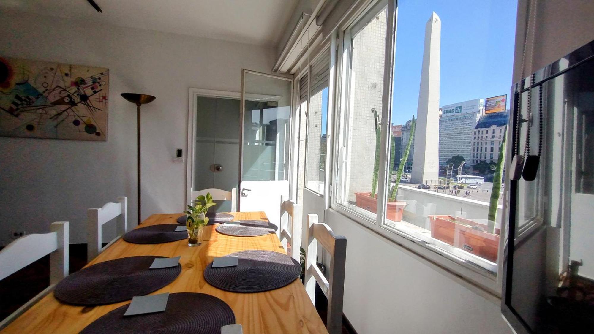 Hermoso Departamento Con Balcon Al Obelisco I Apartment